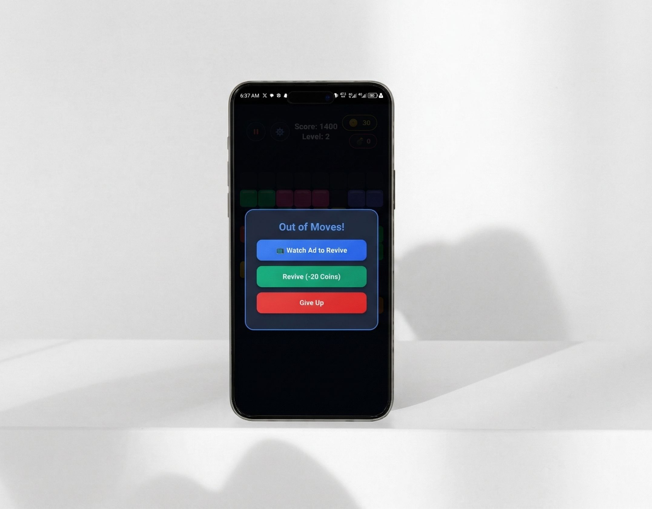 Jelly Blocks Revival Screen